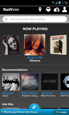 TouchTunes android App screenshot 4